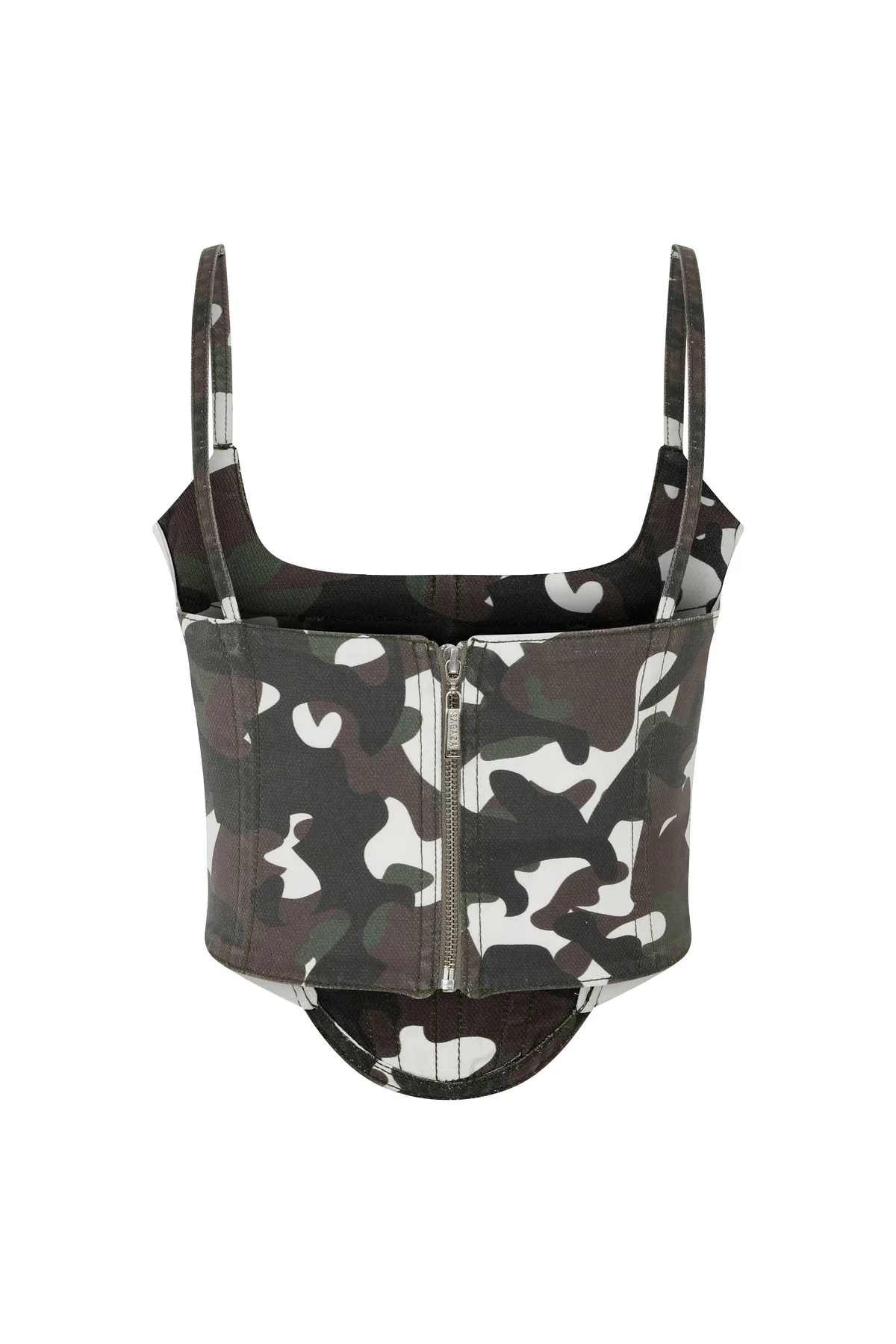 SAGAZA  Bustier - Grau - Unifarben
