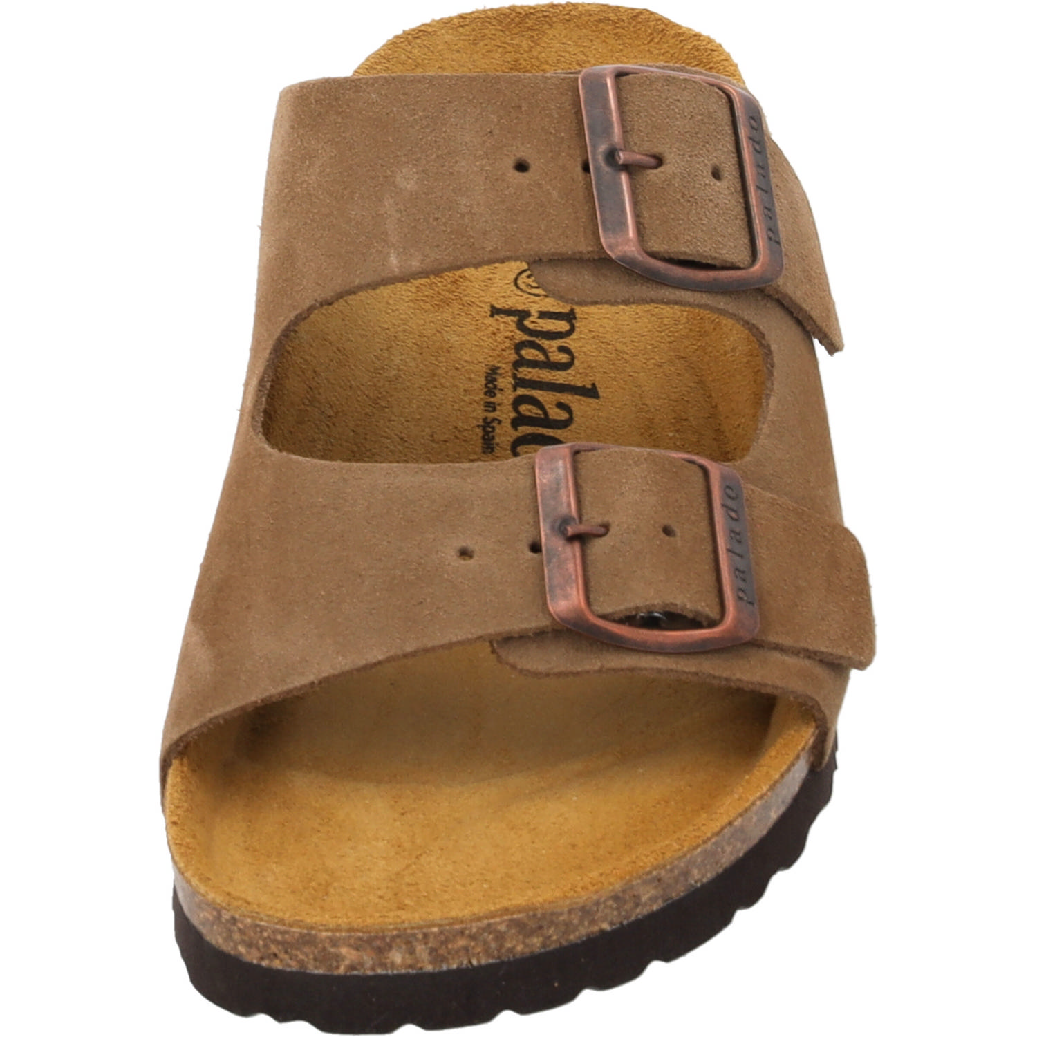 Palado Korfu Premium Leather Herren, Pantoletten, Herren, Hellbraun