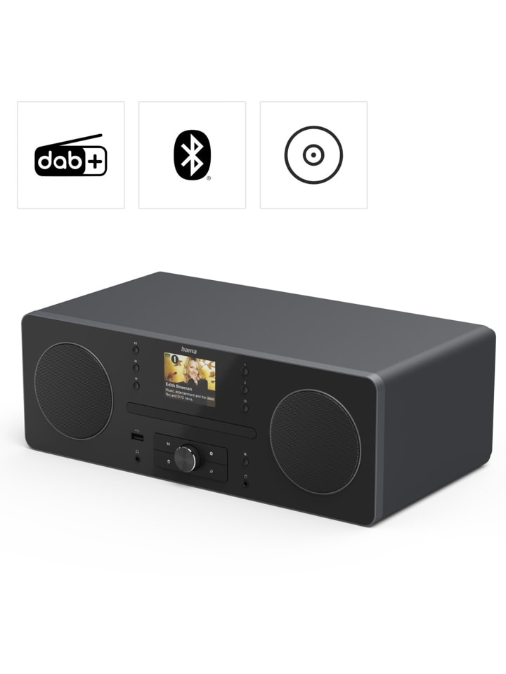 Hama DR1560CBT, DAB /FM/CD/Bluetooth® in Schwarz günstig kaufen onesize