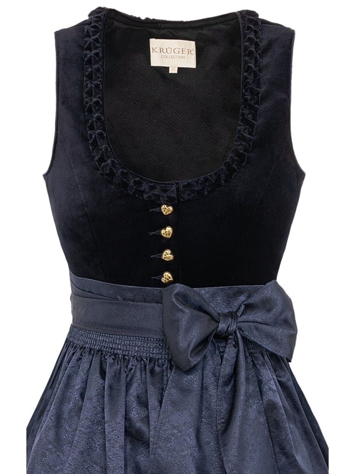 KRÜGER Midi Dirndl AYANA in marine günstig kaufen