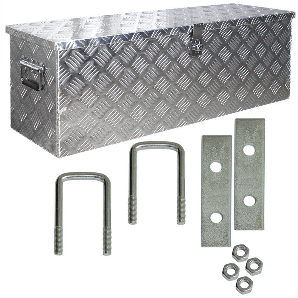 Trucky Allzweckkiste Truckbox Box Werkzeugkiste Anhängerbox Alubox Deichselbox Aluminium D100 Trucky