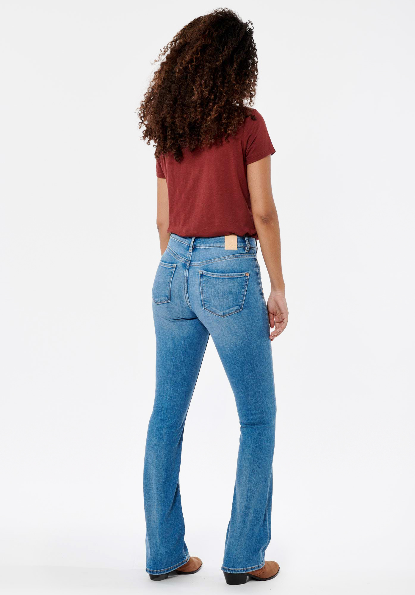 LUCKY  Jean bootcut Femme