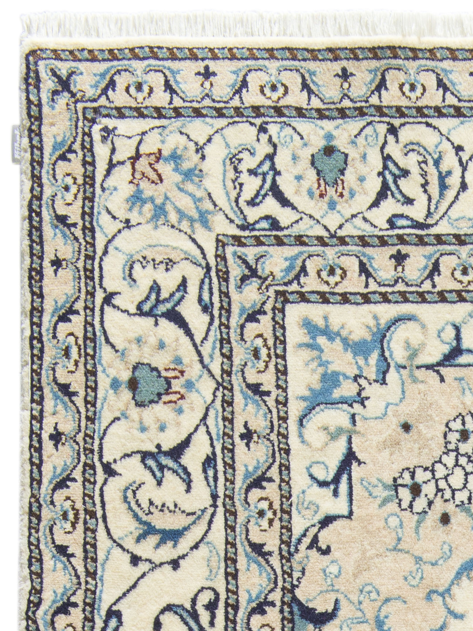 Kaschmar Nain 12 Lah ca. 164 x 238 cm, Unikat / Einzelstück
