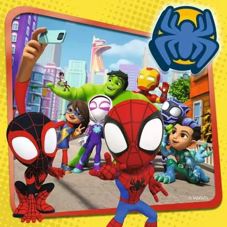 Kinderpuzzle ab 5 Jahren - Spideys Abenteuer - 49 Teile