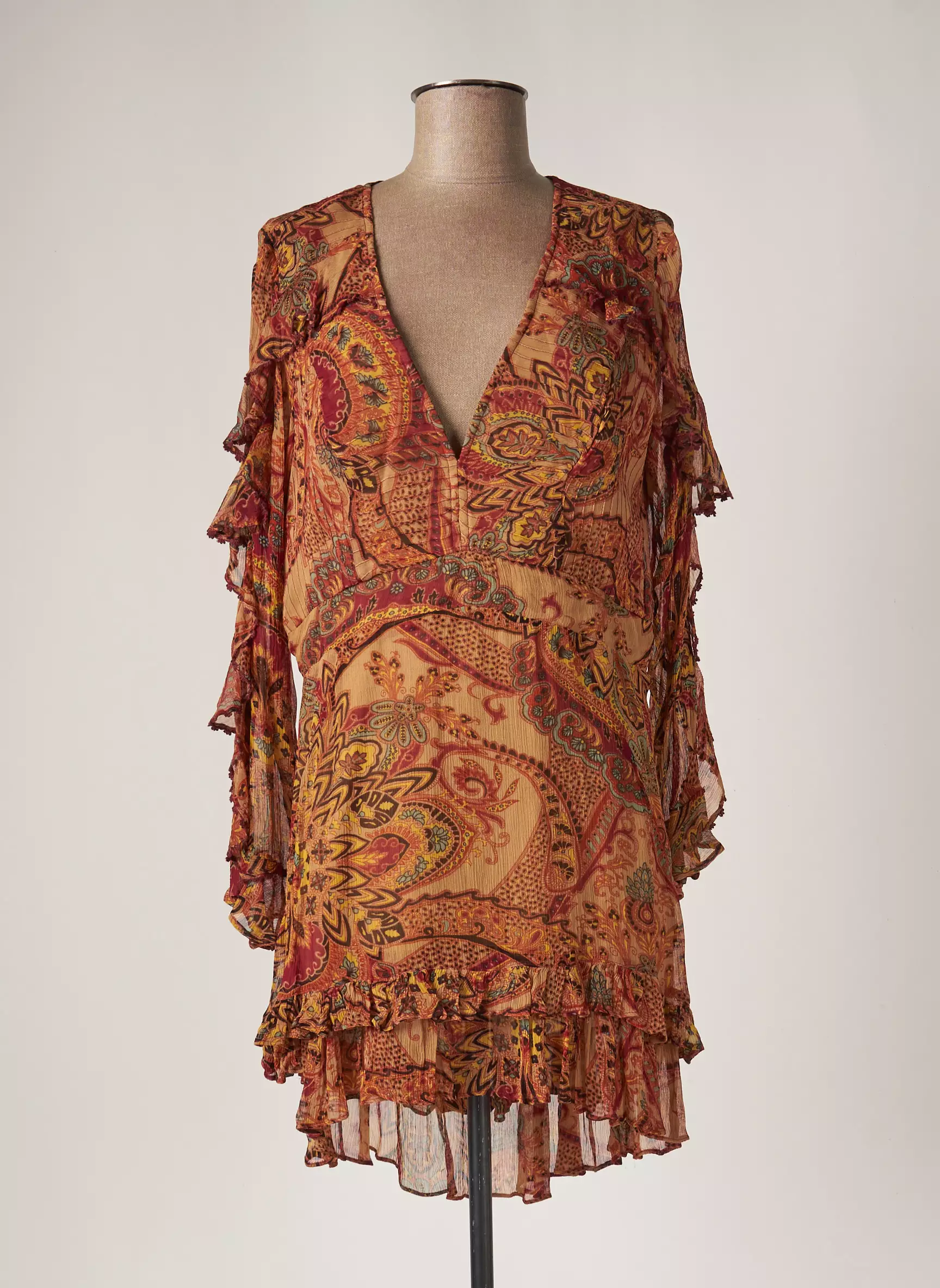 Mes Demoiselles Paris Robes Courtes Femme couleur marron