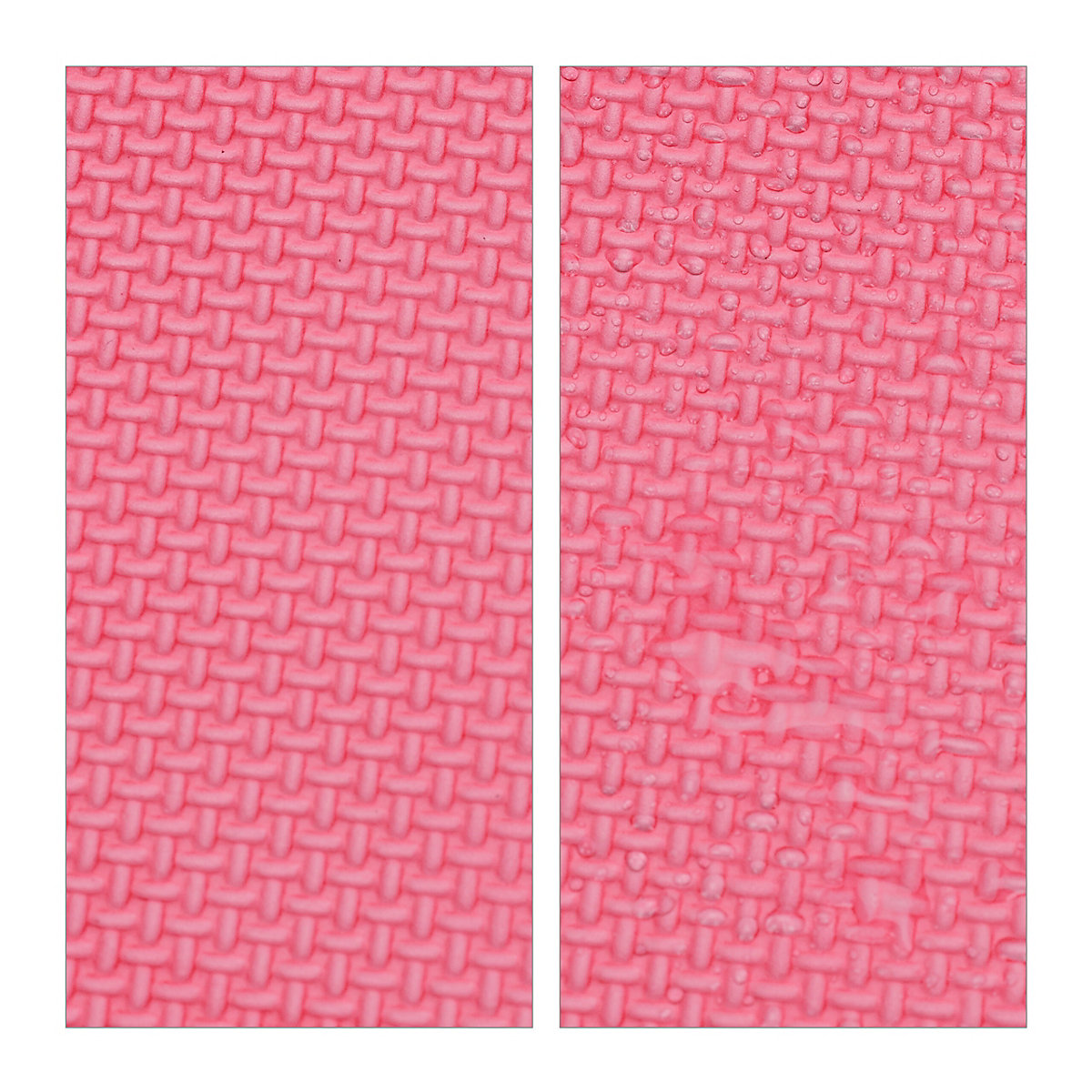 25-teilige Puzzlematte mit Rand