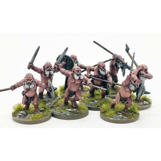 SAGA: Dark Dwarves / Duergar - Dvergr Berserkers / Hunters (Baldies) (8)