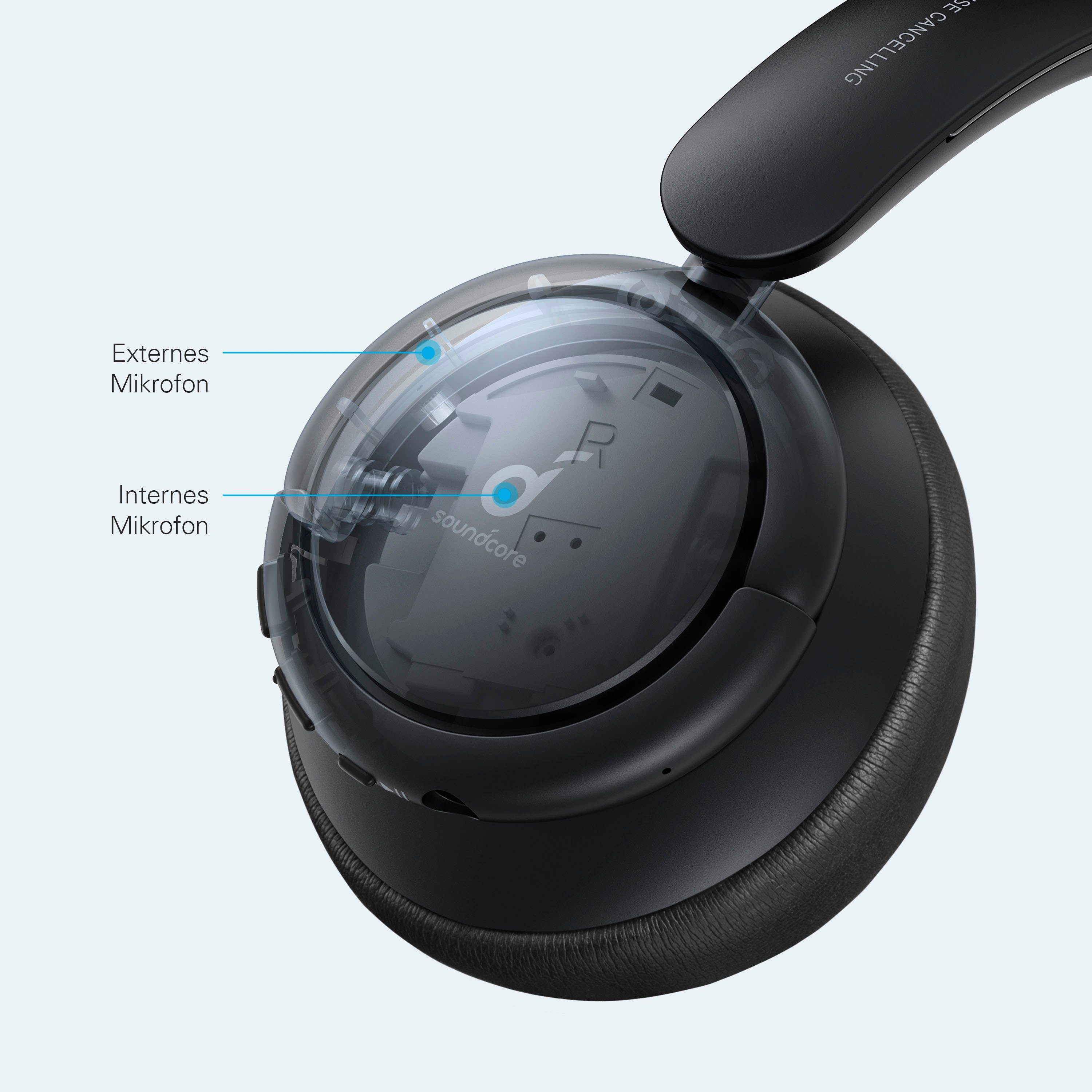 Anker SOUNDCORE Life Tune Headset (Geräuschisolierung, Bluetooth)