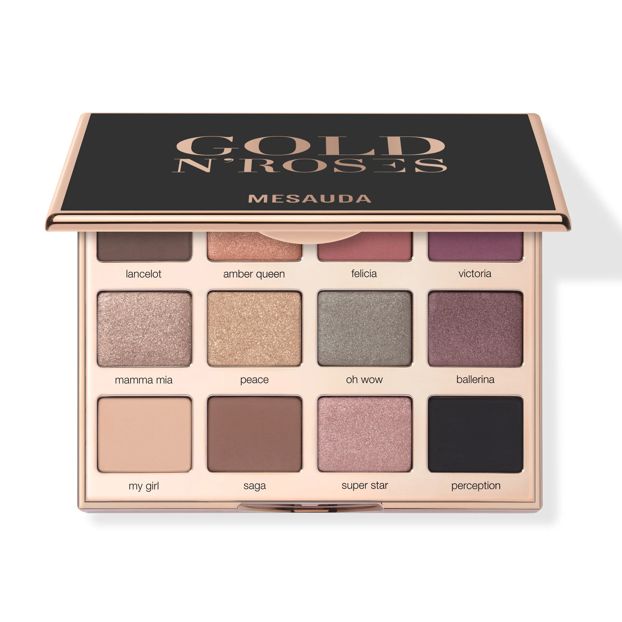 Gold N'Roses Eyes Palette - Eyeshadow Palette, Compact Eyeshadow