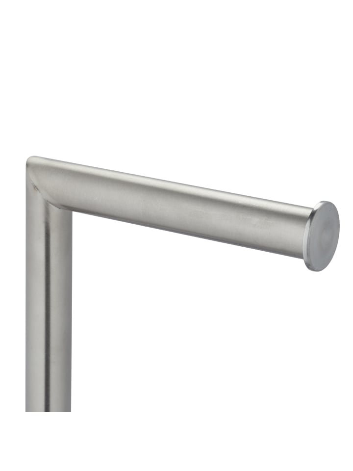 relaxdays Toilettenpapierhalter in Silber - (H)53 x Ø20,5 cm günstig kaufen onesize