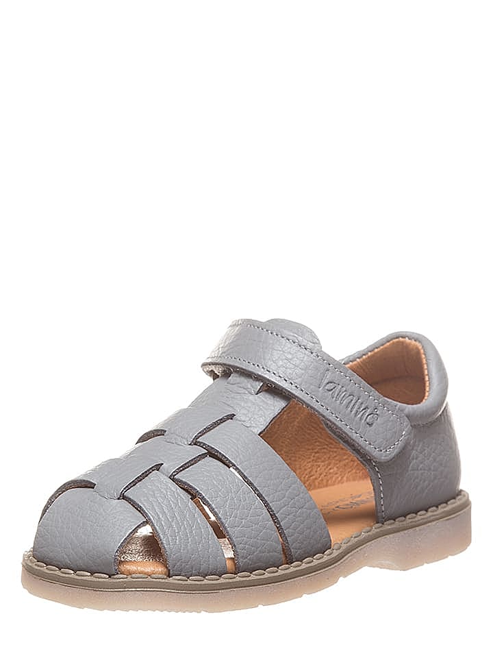 lamino Leder-Halbsandalen in Grau günstig kaufen 29