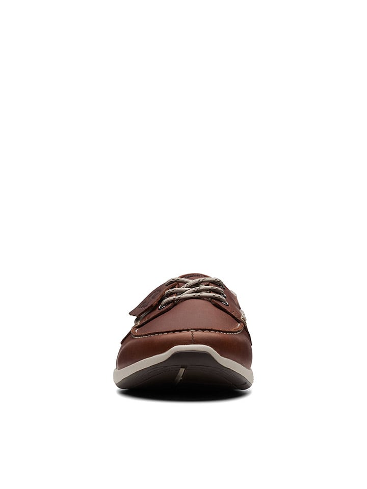 Clarks Leder-Slipper 