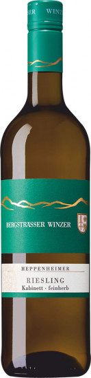 2022 Heppenheimer Riesling Kabinett feinherb - Bergsträßer Winzer