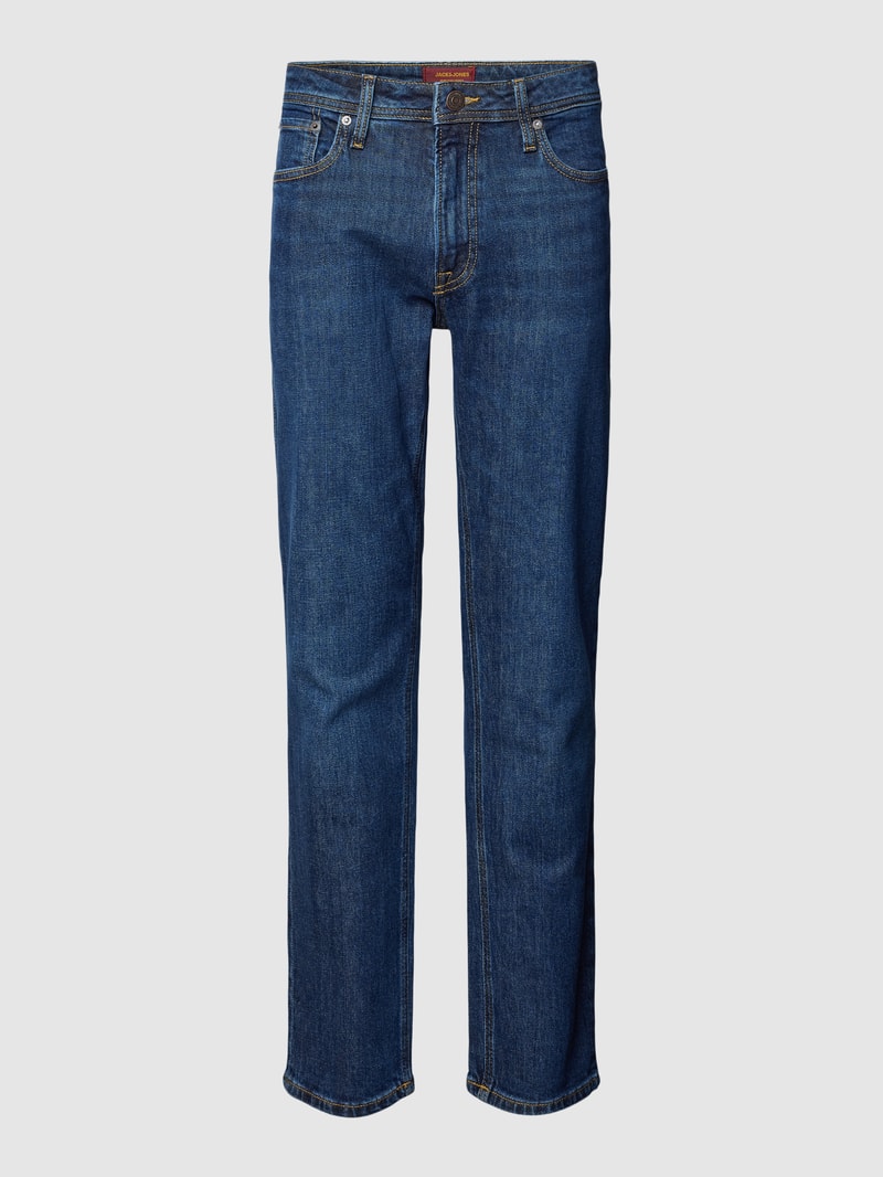 Regular Fit Jeans Modell 'ICLARK' in dunkelblau