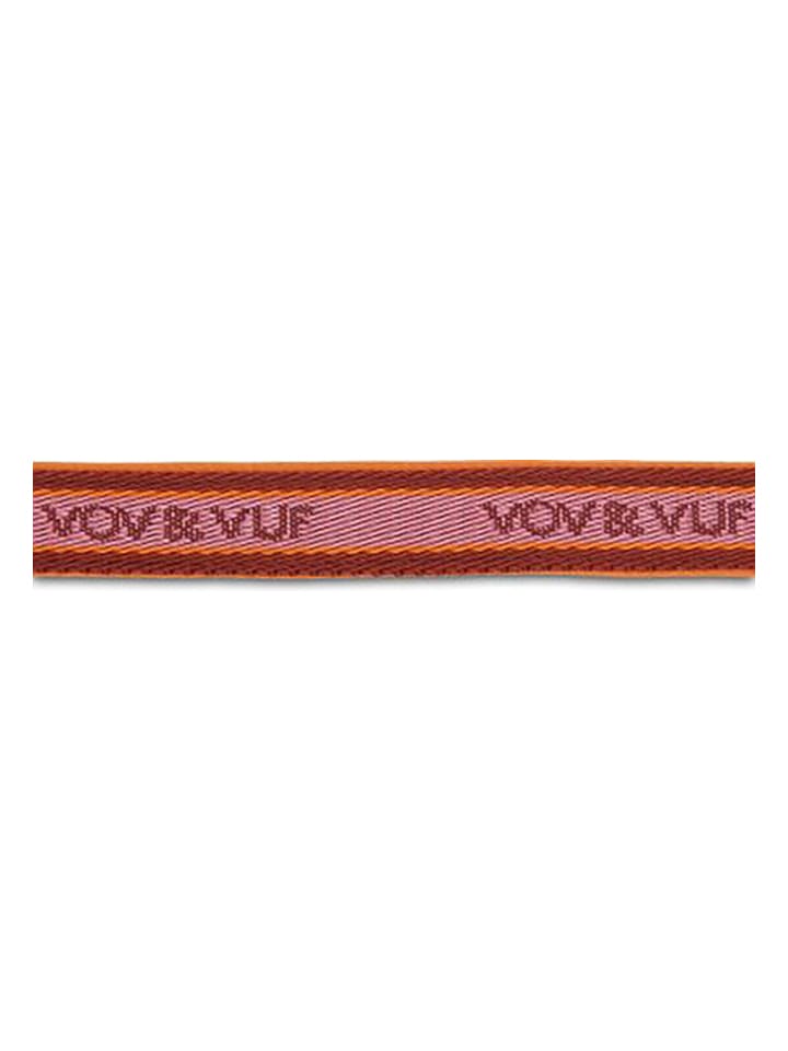VOV & VUF Hundehalsband in Orange/ Rot günstig kaufen onesize
