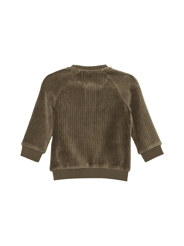 s.Oliver Sweatshirt Jacke langarm in Braun günstig kaufen