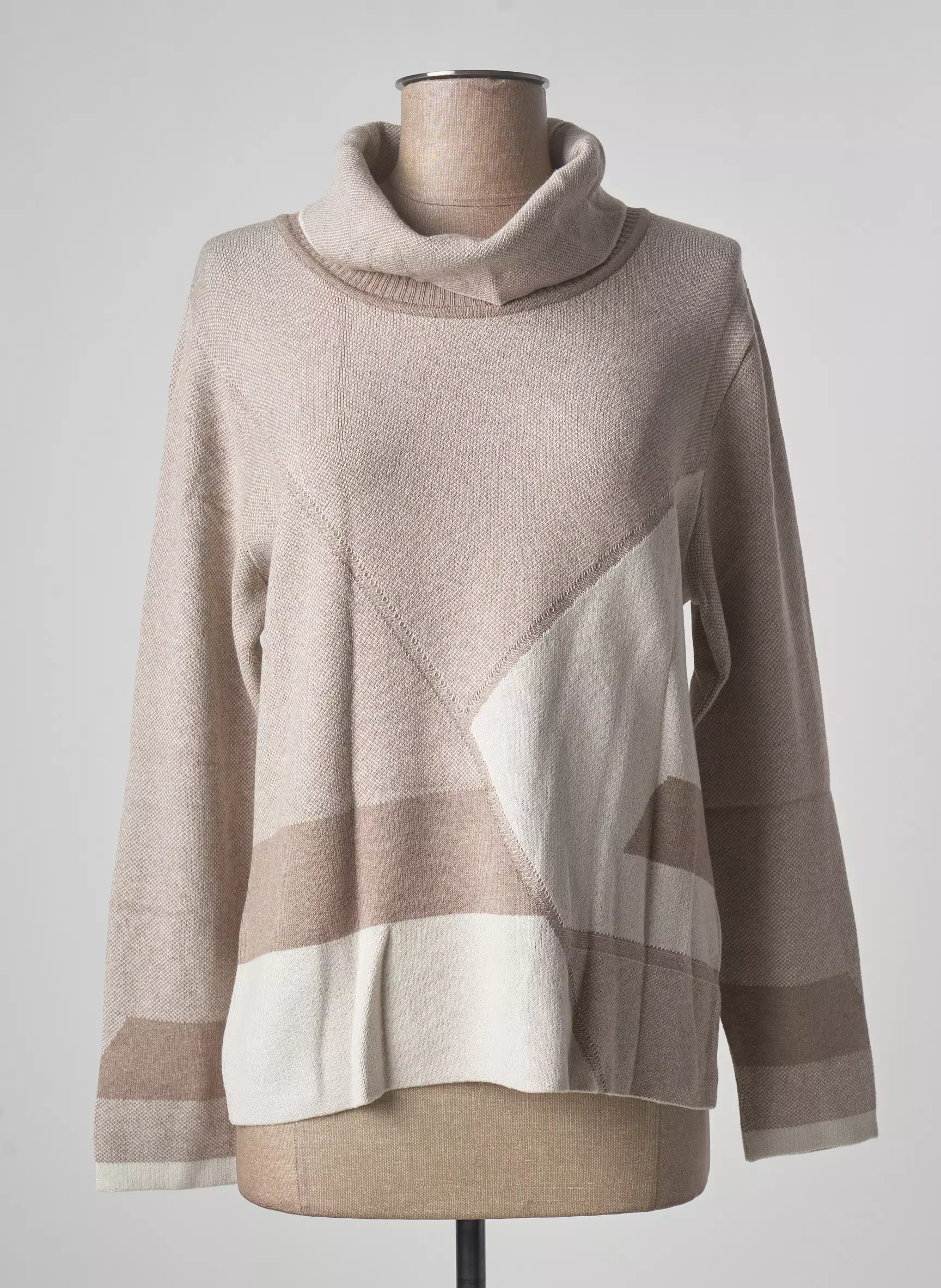 Rabe Cols Roules Femme couleur beige