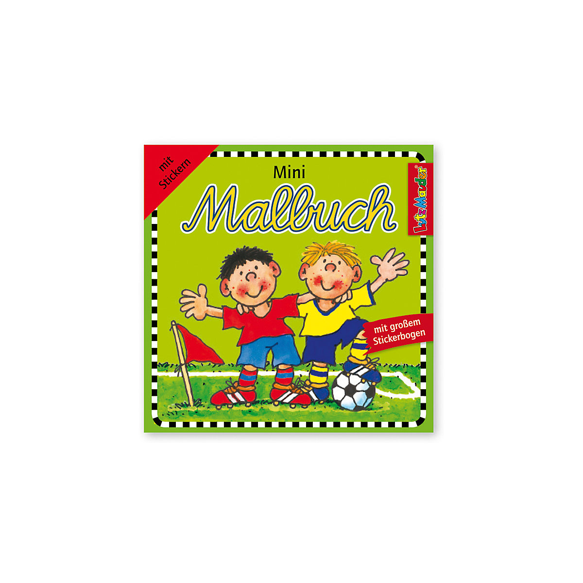 Mini-Malbücher Jungen, 3 Stück, inkl. Sticker