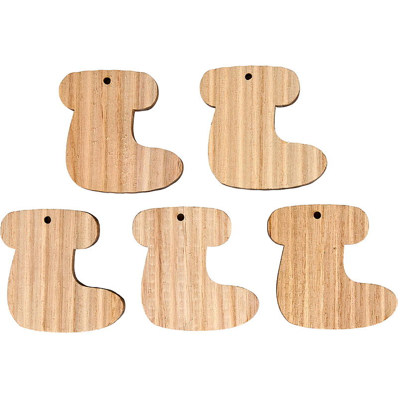 Home Pakkepynt i tre 5-pk