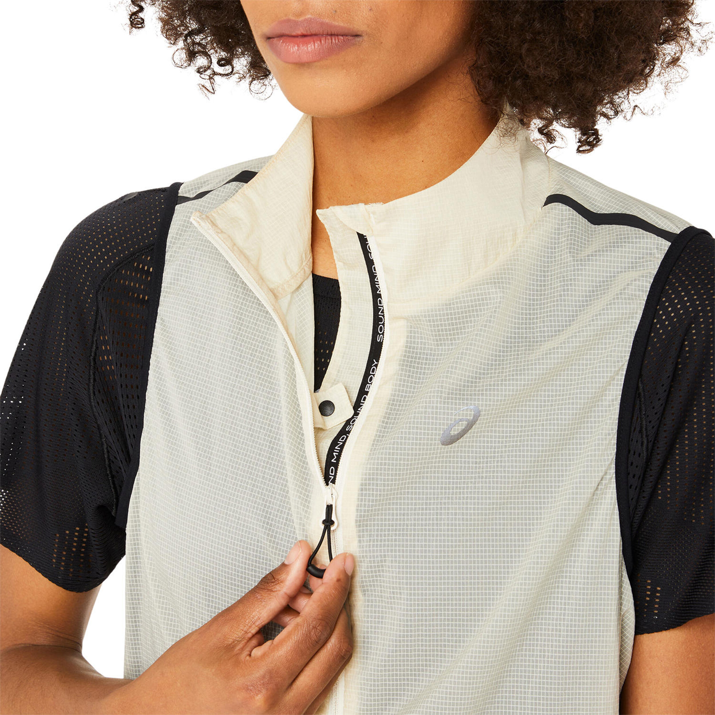 Metarun Package Gilet Laufweste Damen - Creme