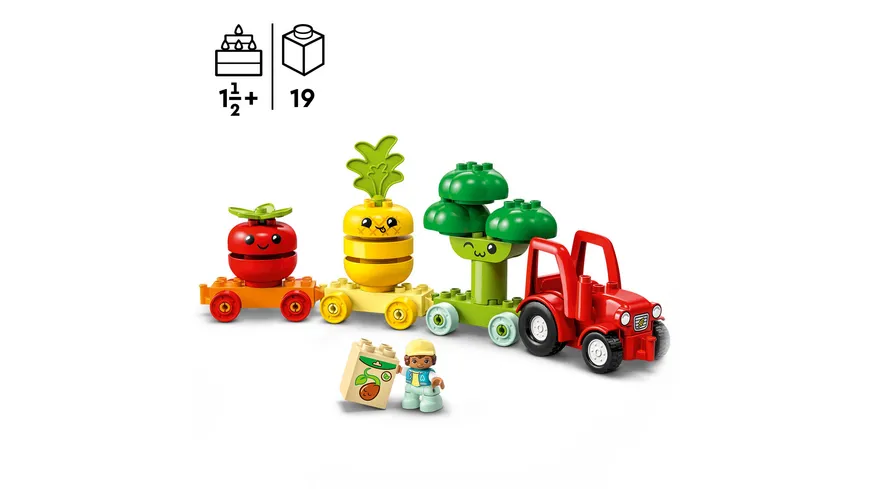 LEGO DUPLO My First 10982 Obst- und Gemüse-Traktor