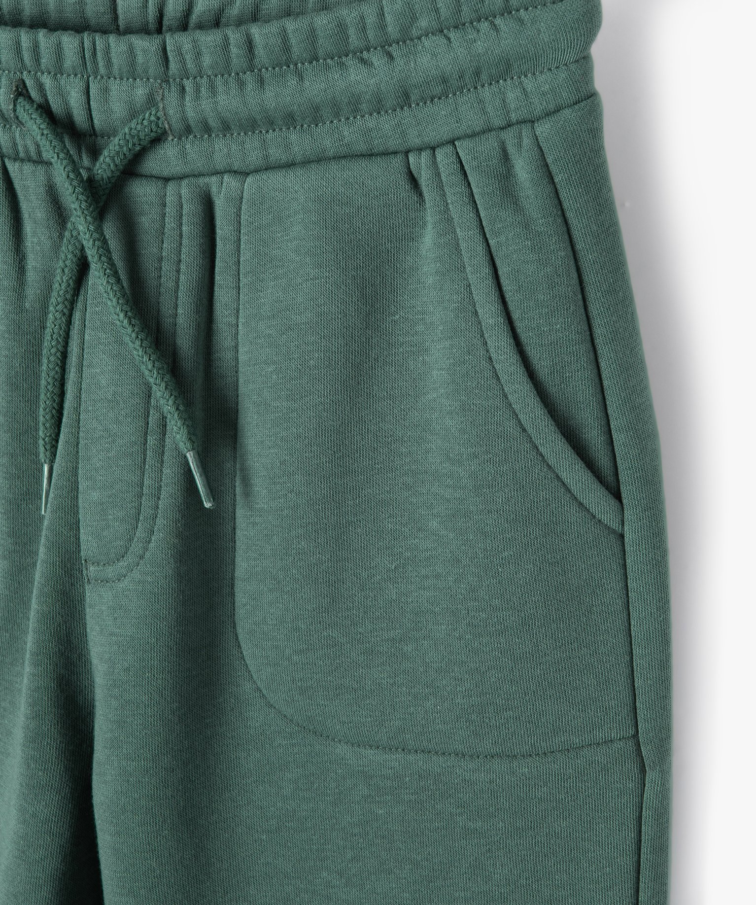 Pantalon de jogging molletonné Garçon vert | GEMO
