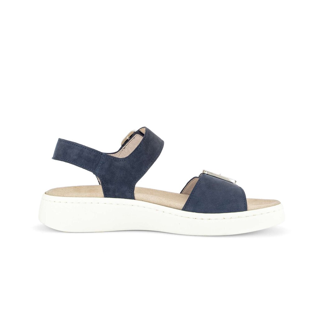 Gabor fashion Plateau Sandale blau