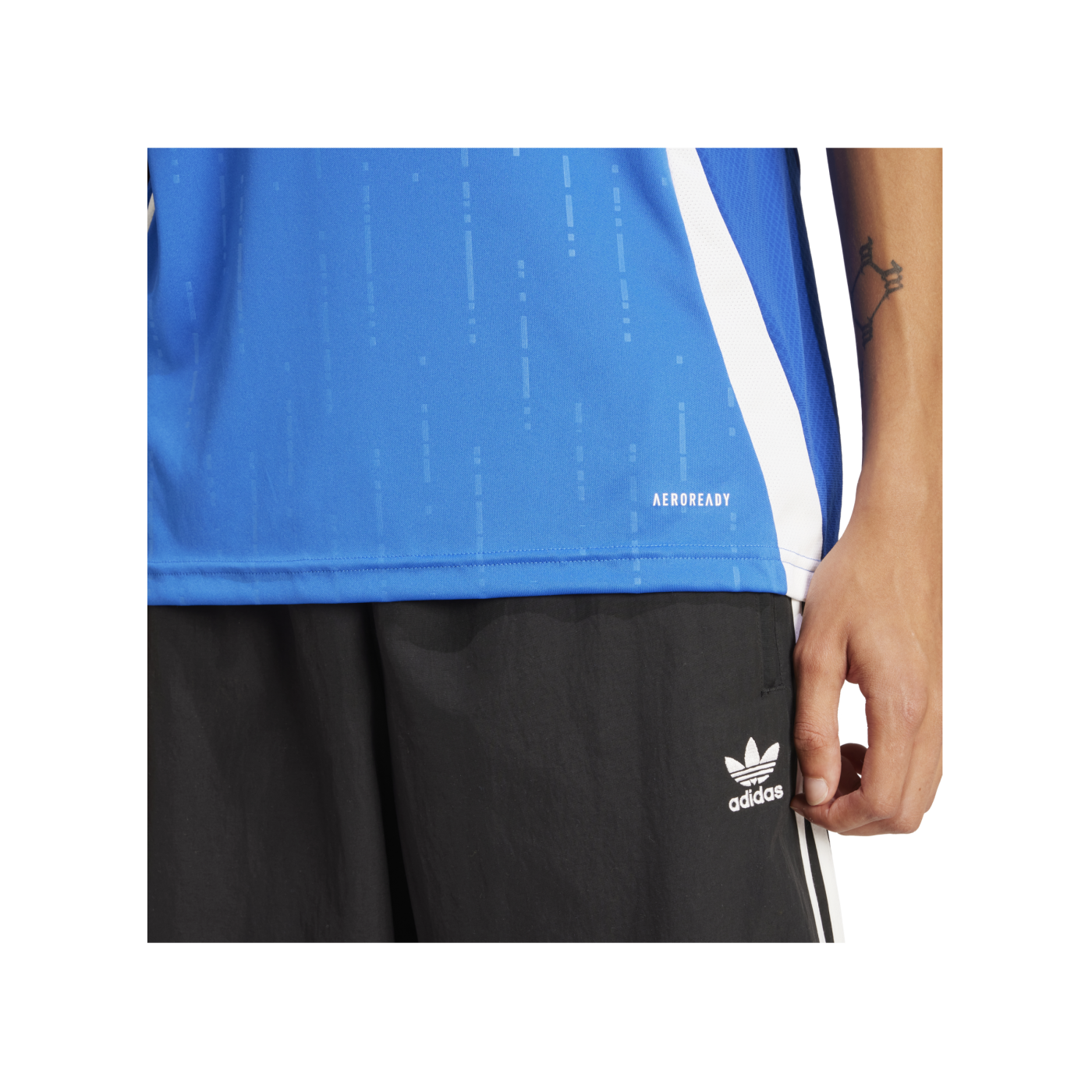 adidas Italien Trikot Home EM 2024 Blau