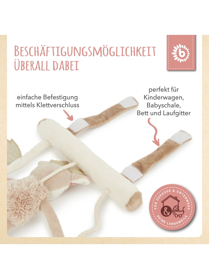 Bieco Spielwaren Kinderwagen Kette Design Reh - ab Geburt in Beige günstig kaufen onesize