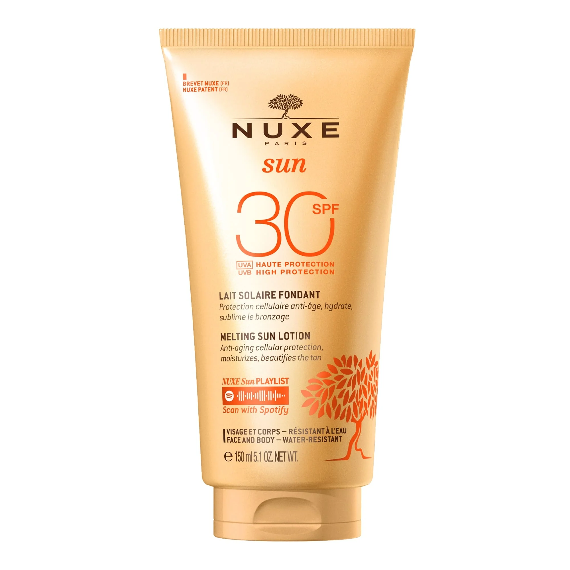 Aurinkovoide kasvoille ja vartalolle SPF30 - Tehokassuojainen vartaloaurinkovoide, Tehokassuojainen kasvoille ja vartalolle.