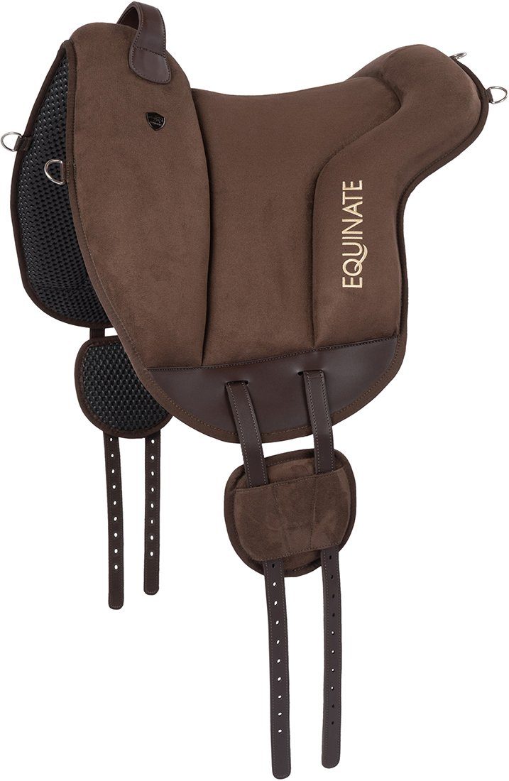 Equinate Wanderreitsattel Reitpad Hamilton, aus synthetischem Wildleder