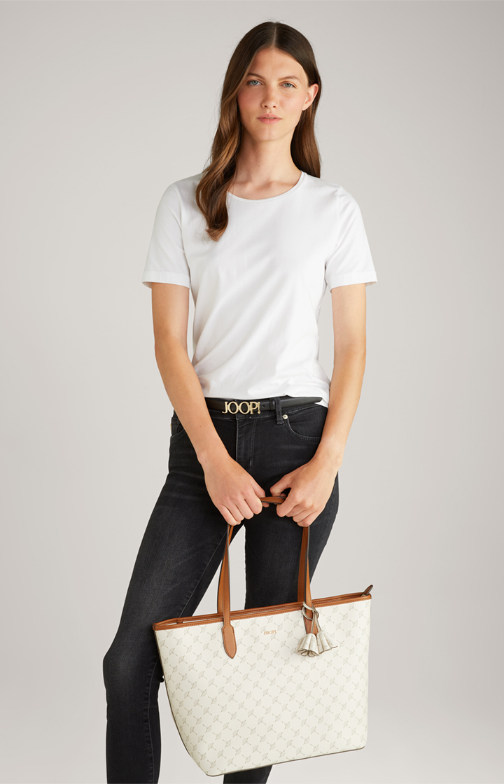 Midi-Shopper Cortina Lara in Offwhite