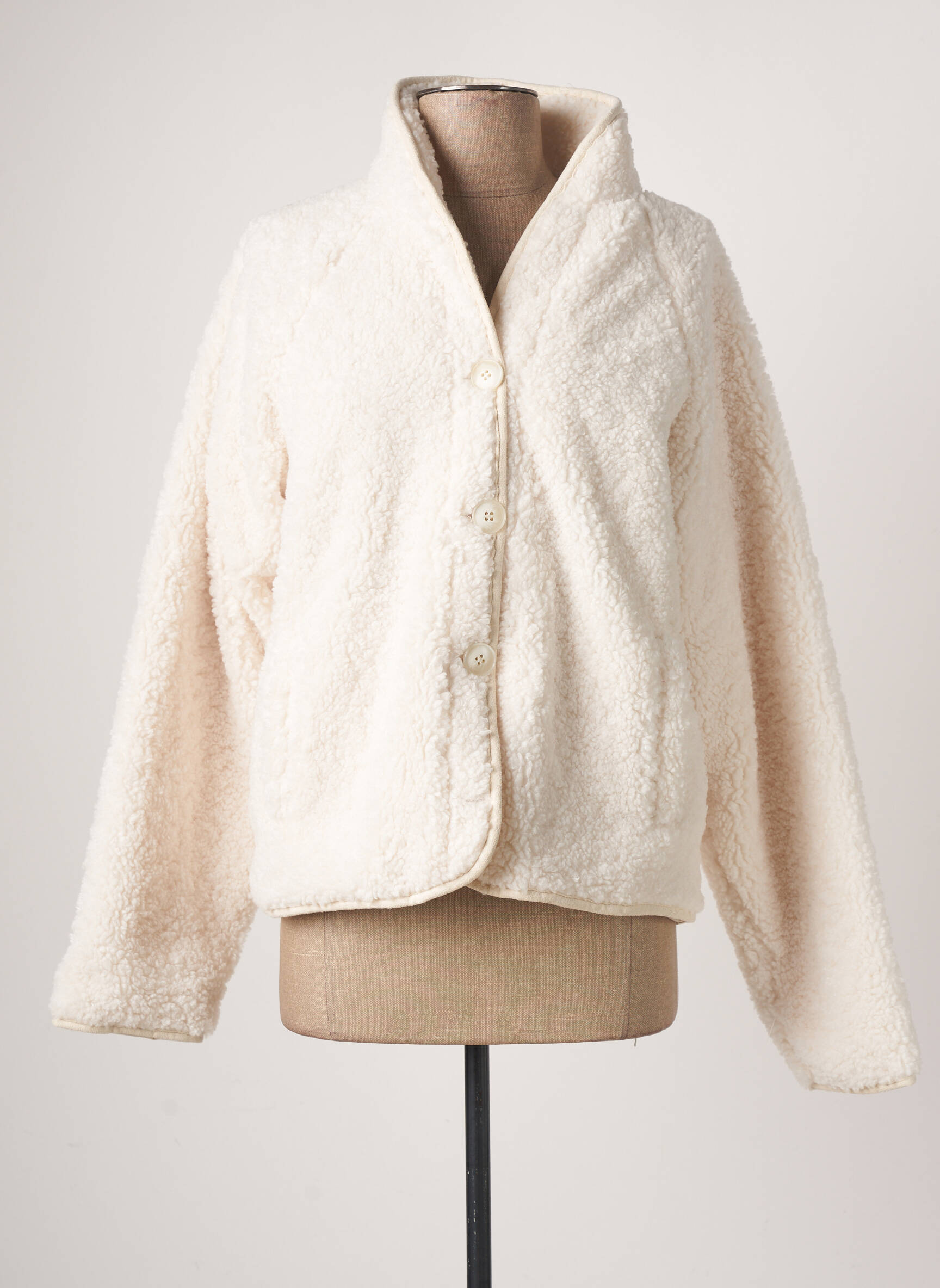 Na Kd Manteaux Courts Femme couleur beige