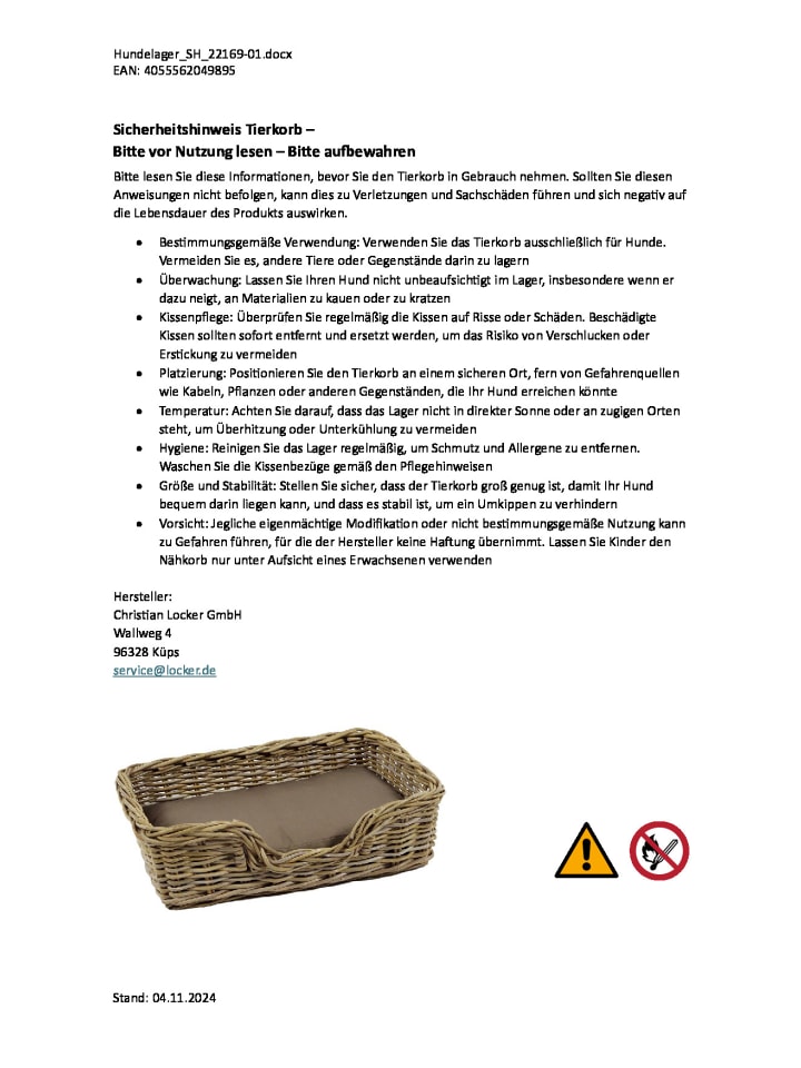 kobolo Hundekorb PUPPY63 in Grau günstig kaufen onesize