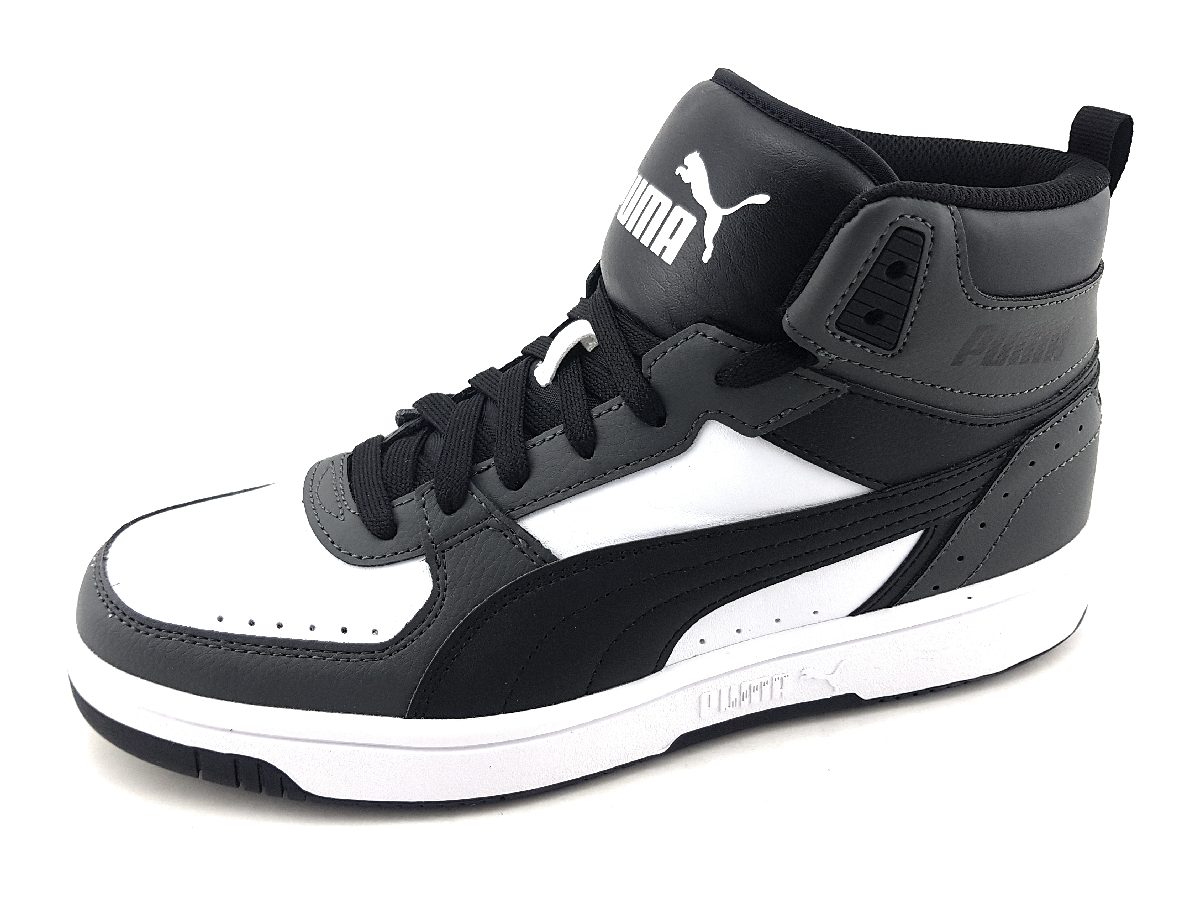 Puma Rebound Joy 374765 Schwarz 08 dark shadow blk/white