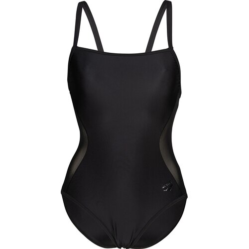 DAMEN SCHWIMMANZUG WOMEN'S MESH PANELS SWIMSUIT CLOSED BACK