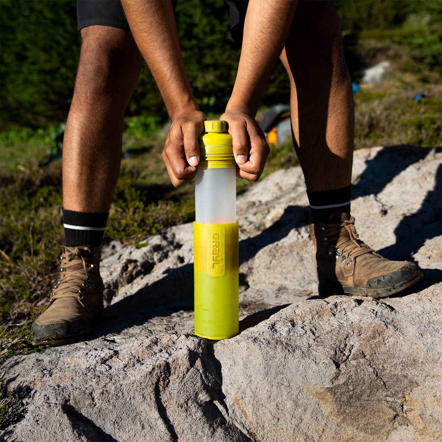 UltraPress Wasserfilter Trinkflasche