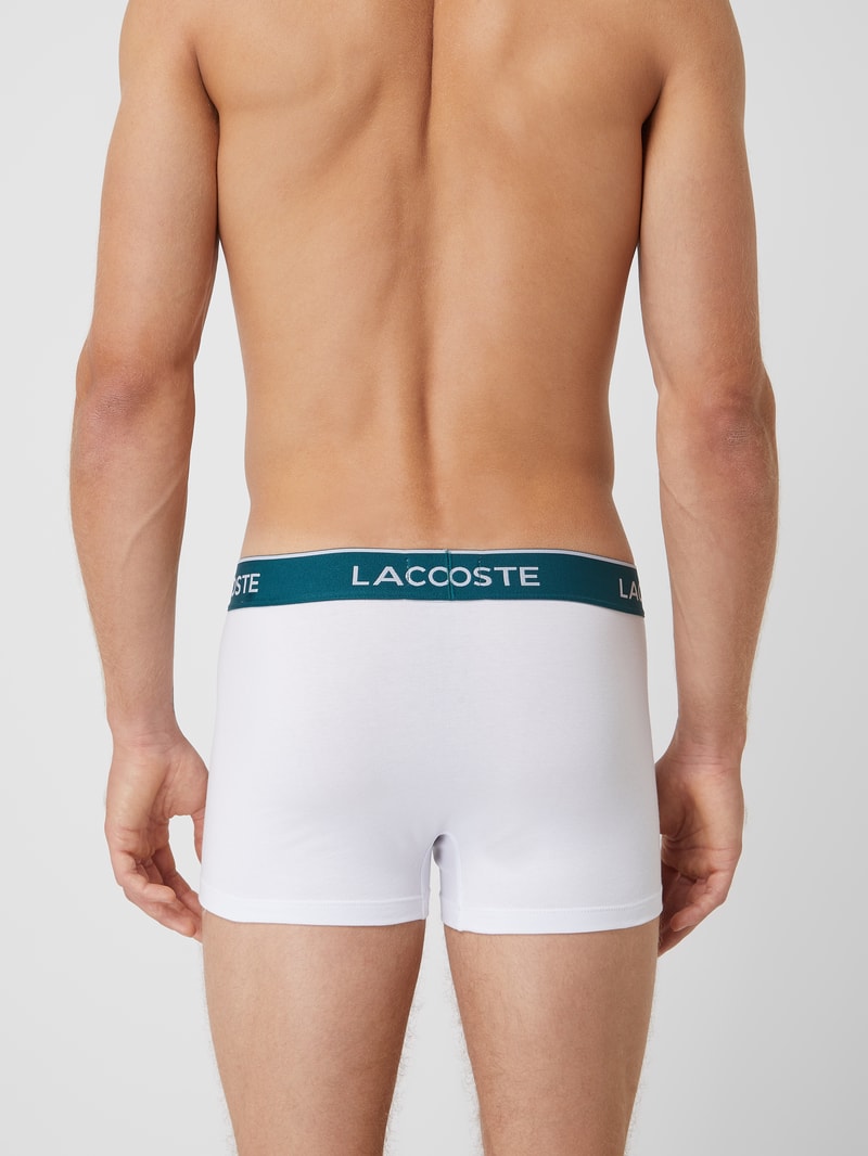 Trunks mit Label-Details im 3er-Pack in weiß