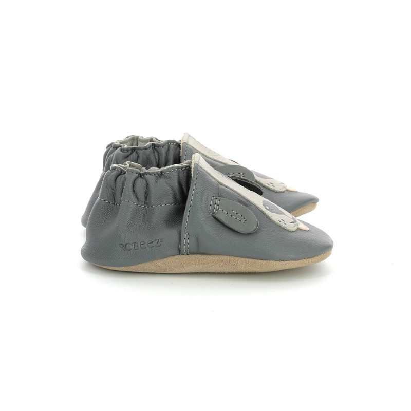 Chaussons cuir tannage vegetal Sweety Dog