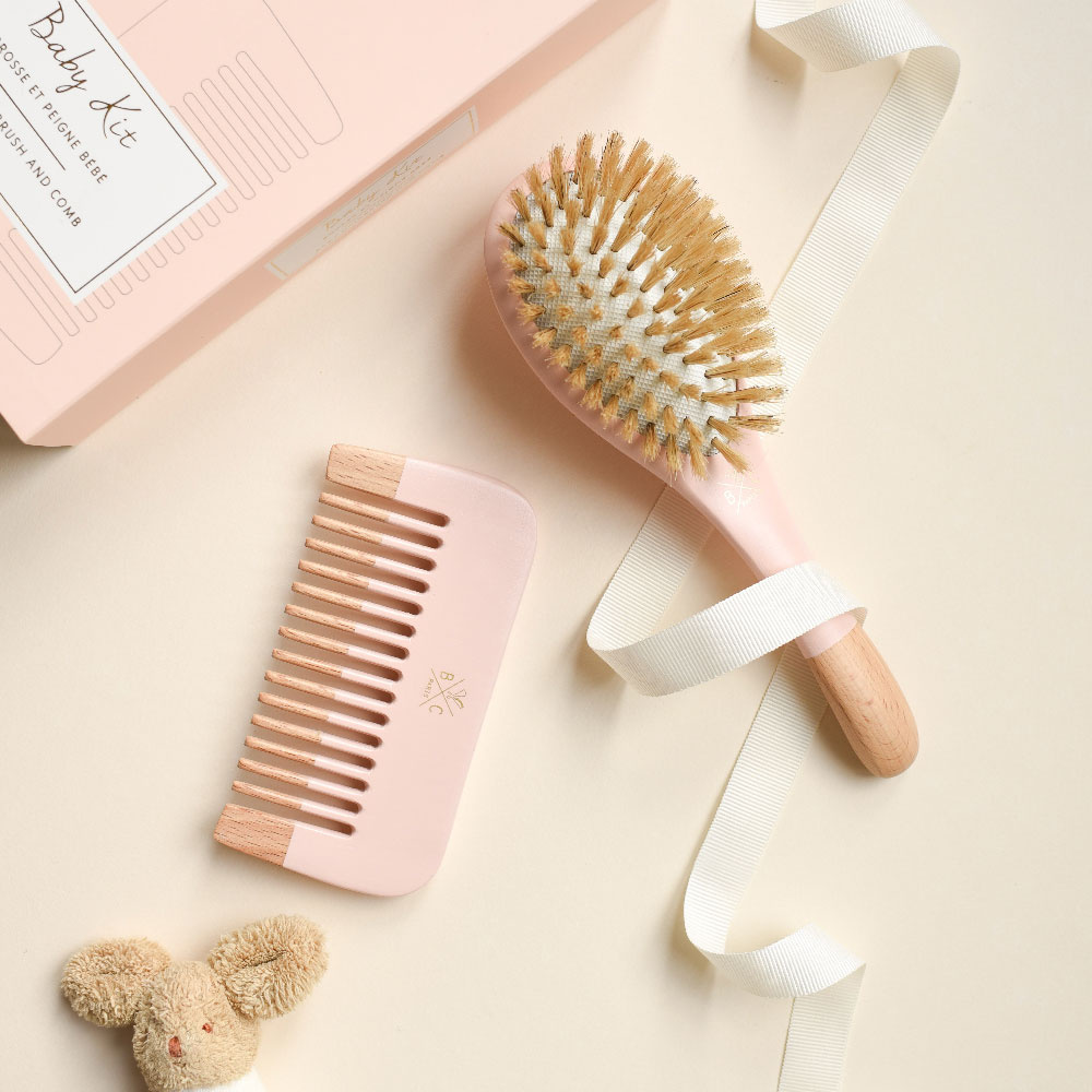 Bachca Baby Kit Pink Coffret coiffure bébé
