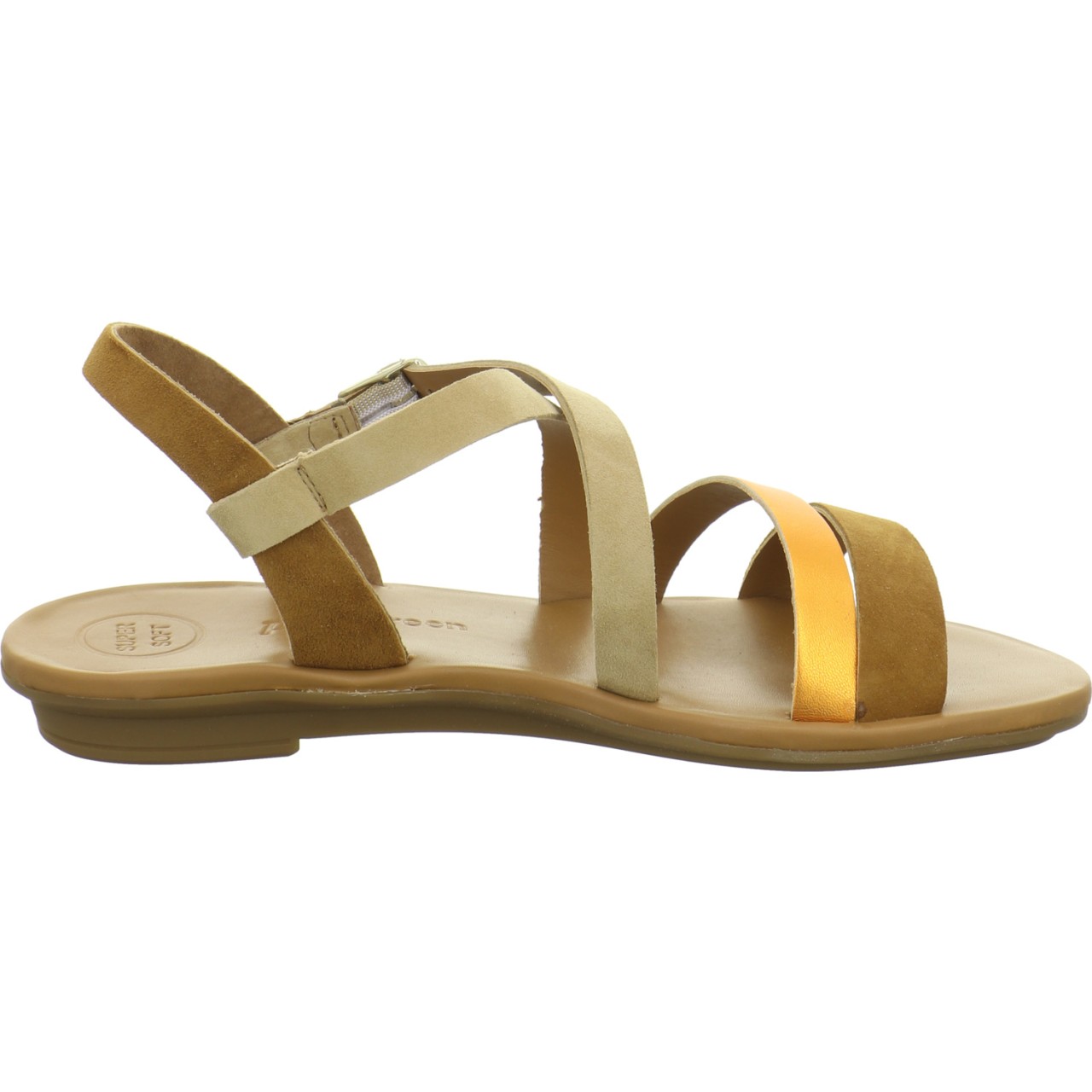 PAUL GREEN Riemchen Sandalen bunt 0066-7589-006/Sandale