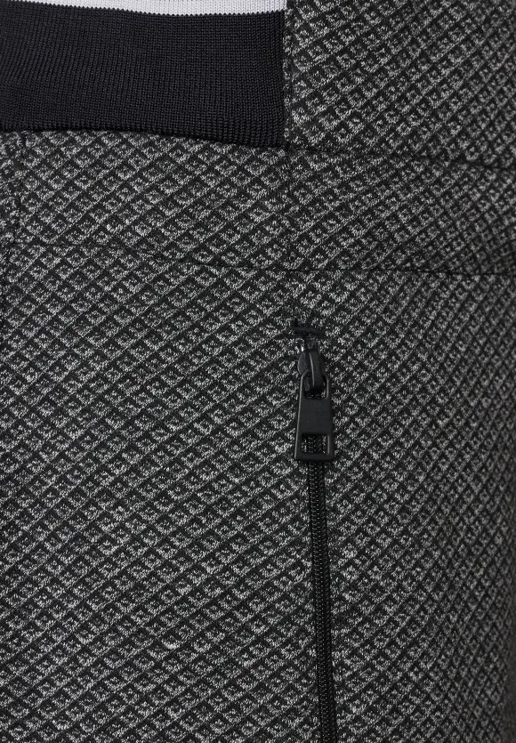 Street One Loose Fit Jacquard Joggpants