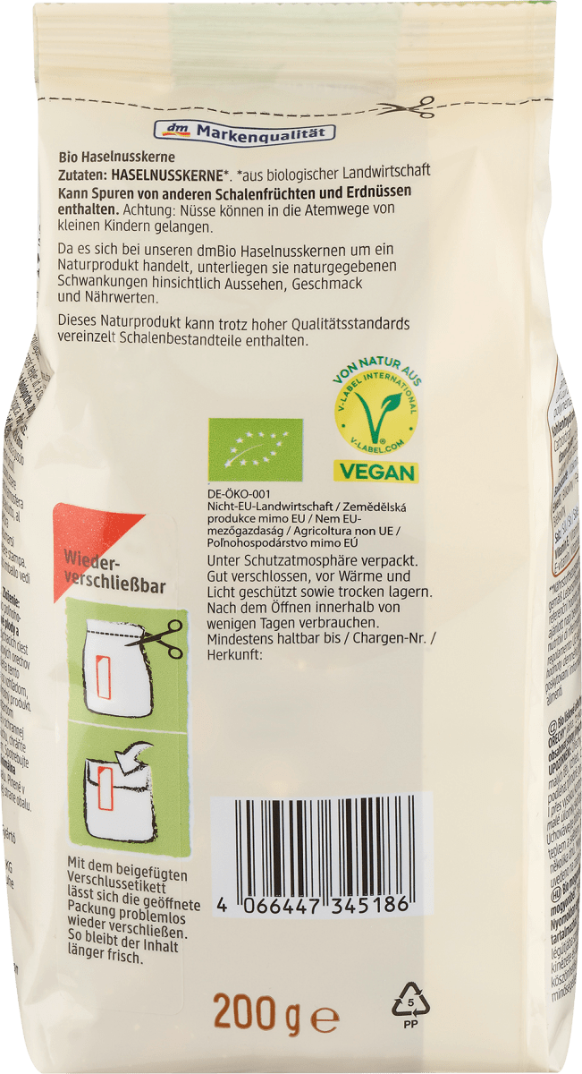 Haselnusskerne, 200 g