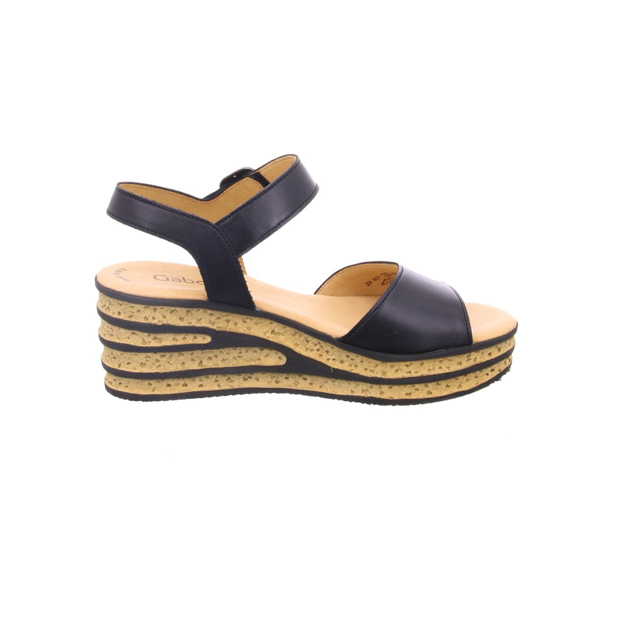 GABOR Klassische Sandalen schwarz