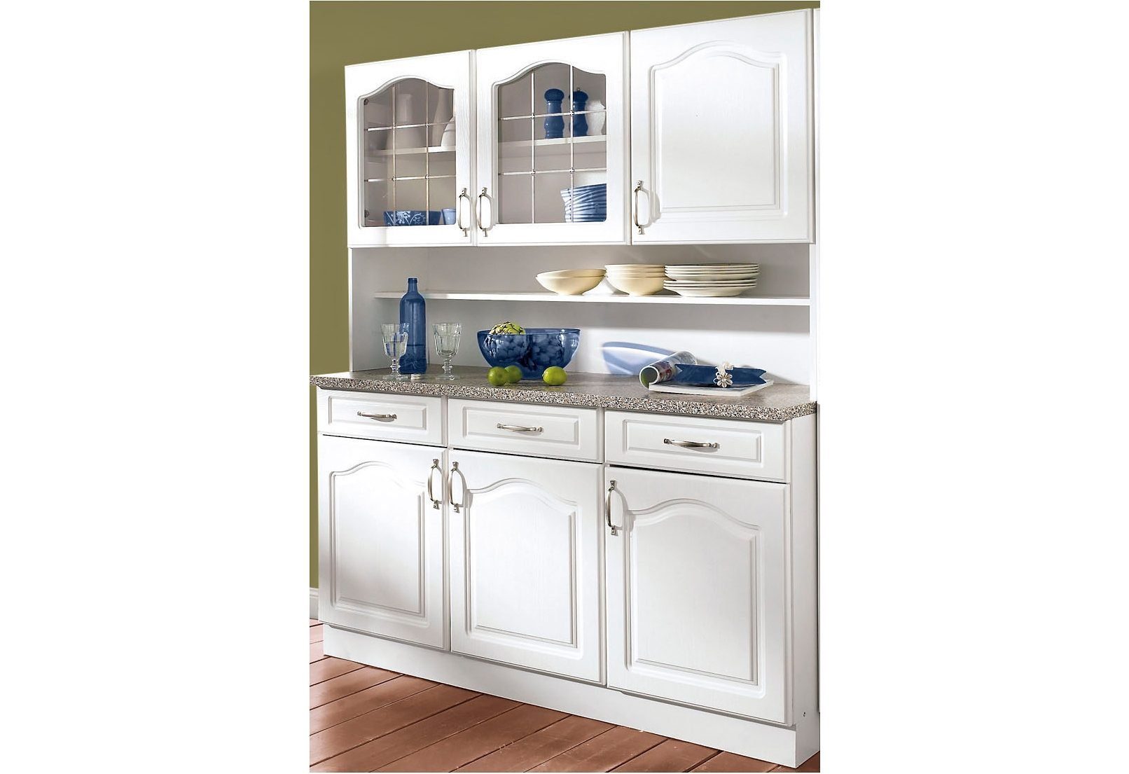 wiho Küchen Buffet Linz 150 cm Breite in Landhaus-Optik