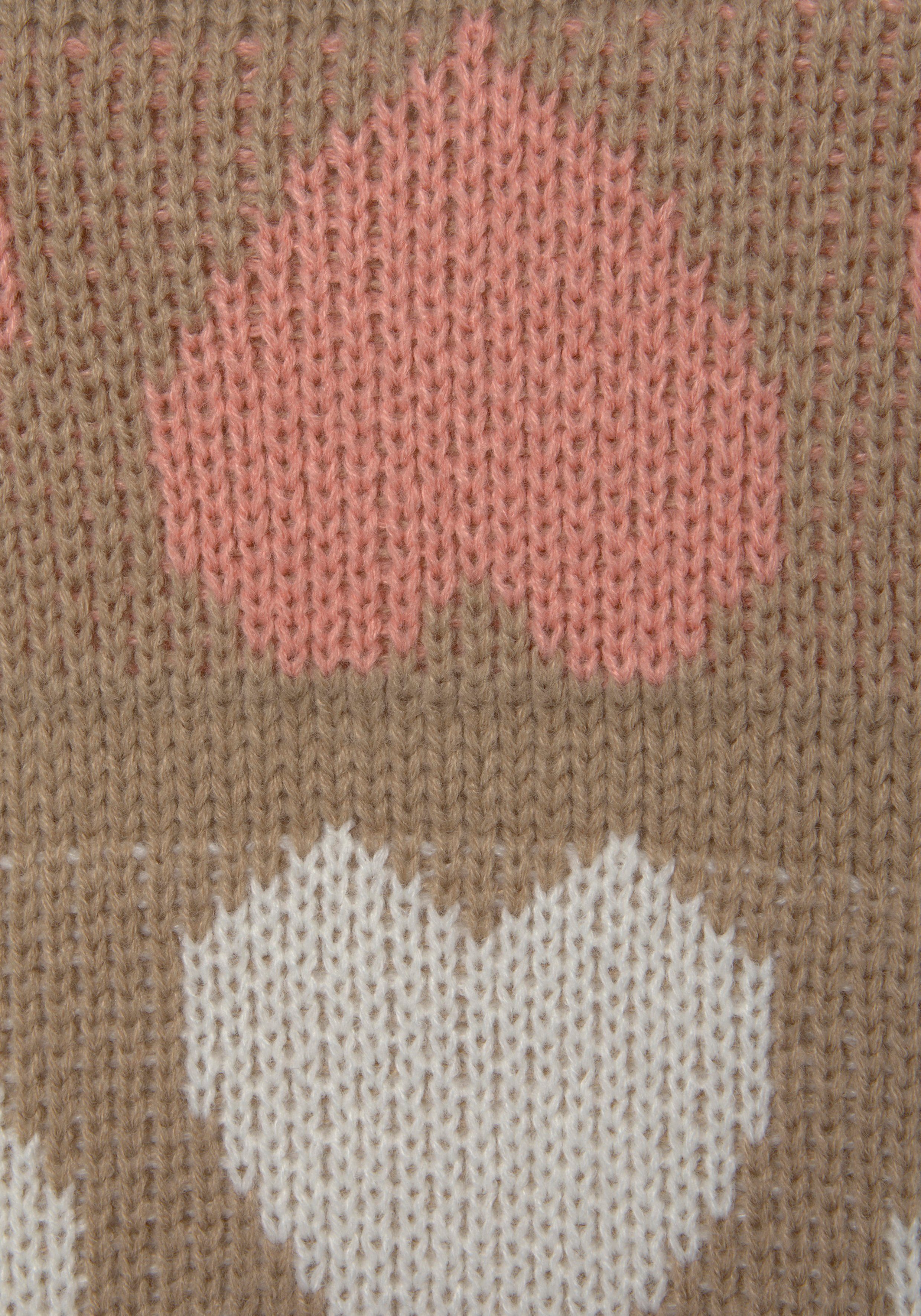 Vivance Strickpullover mit Herzchenmuster
