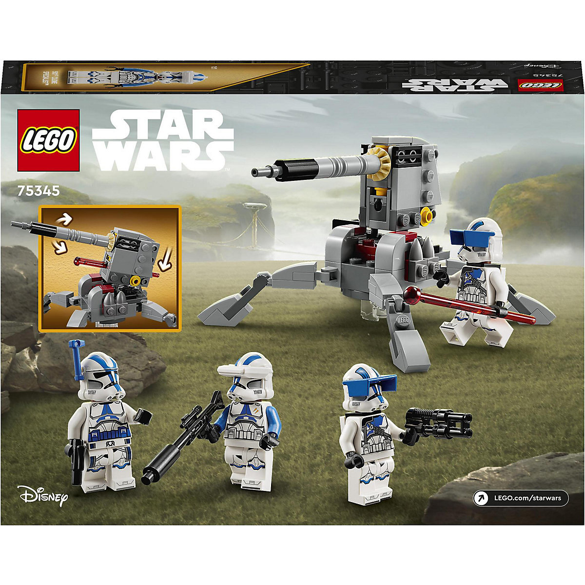LEGO® Star Wars 75345 501st Clone Troopers™ Battle Pack