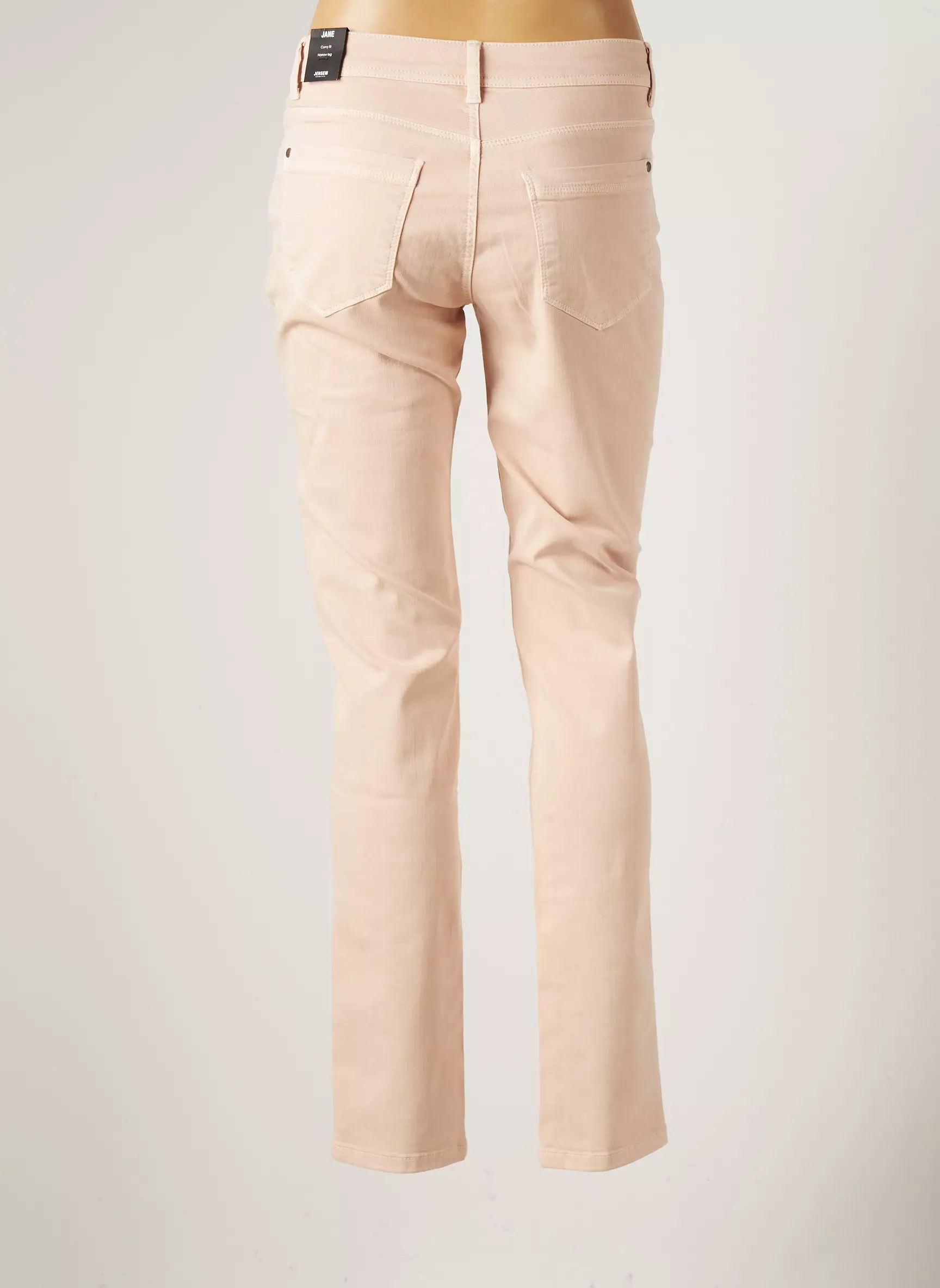 Jensen Pantalons Slim Femme couleur rose