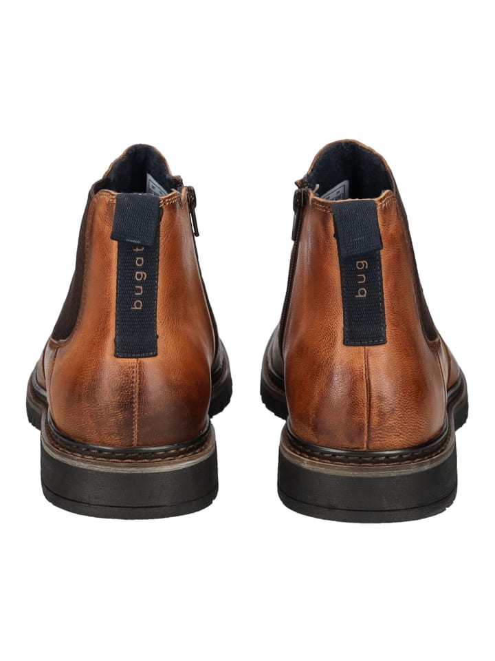 Bugatti Stiefelette in Cognac günstig kaufen