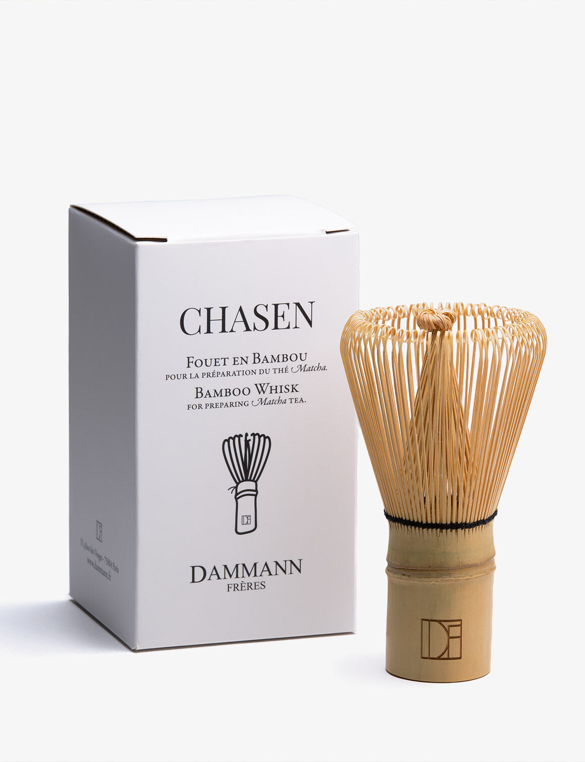 Chasen, Fouet en bambou de Chine